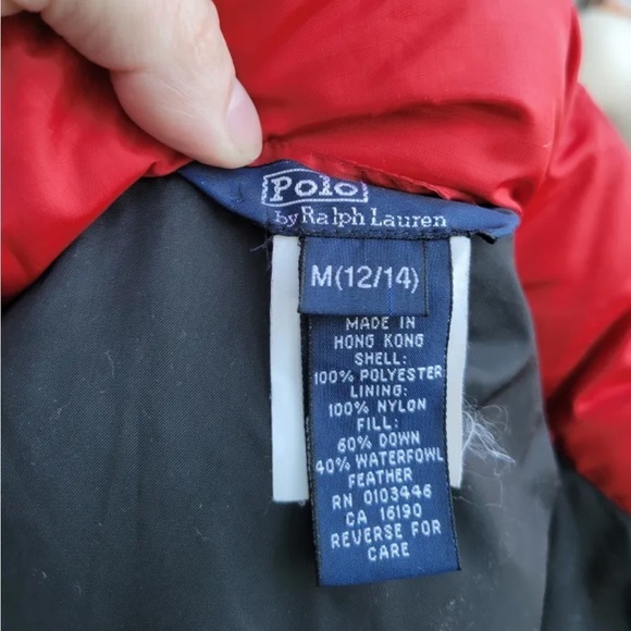 POLO RALPH LAUREN Down, Waterfowl Feathers, Duvet quilted parka jacket - Picture 3 of 7